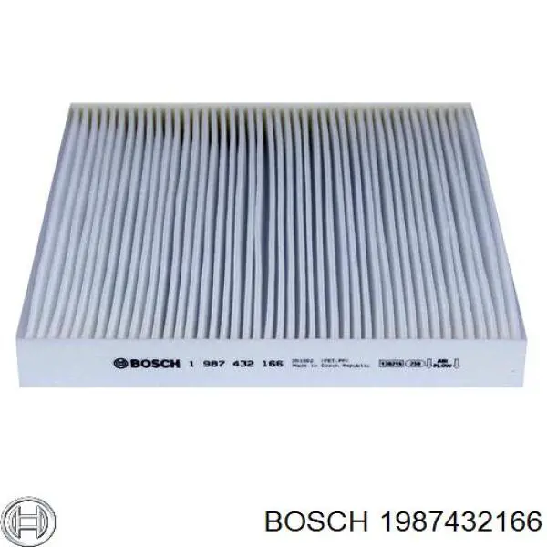 1987432166 Bosch filtro habitáculo