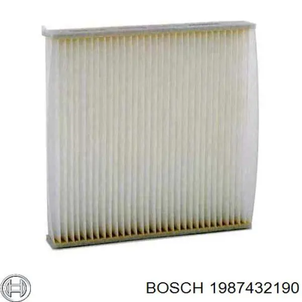 Filtro de polen Bosch 1987432190