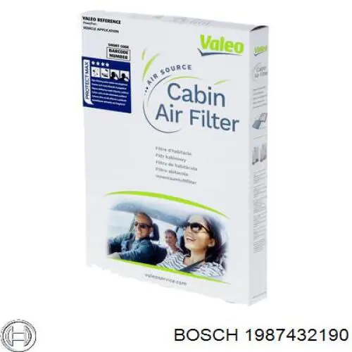 Comprar 1987432190 Bosch Filtro de aire del habitáculo