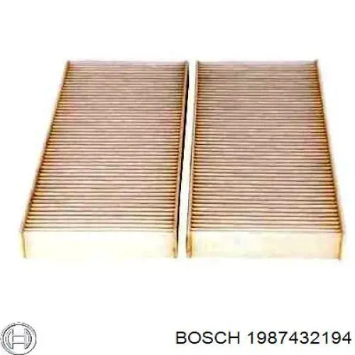 Filtro de polen Bosch 1987432194