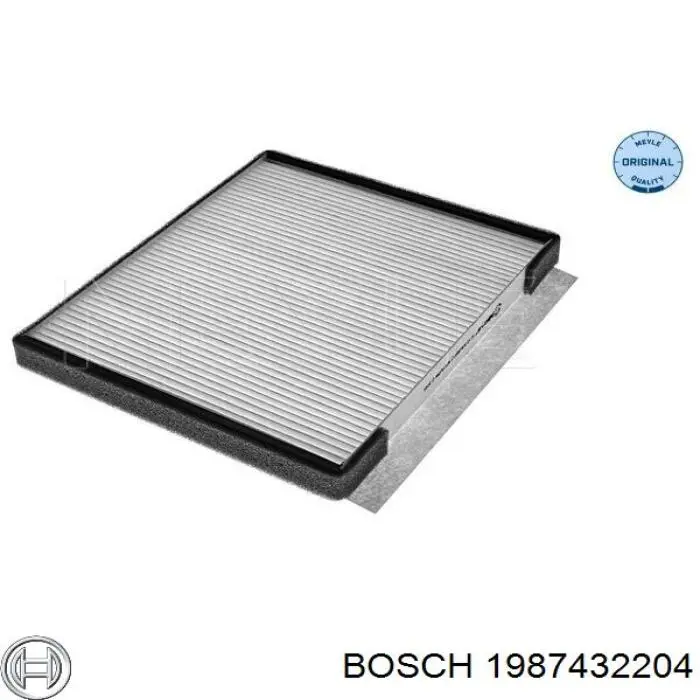 1987432204 Bosch Filtro antipolen