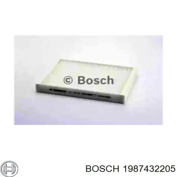 1987432205 Bosch Filtro antipolen