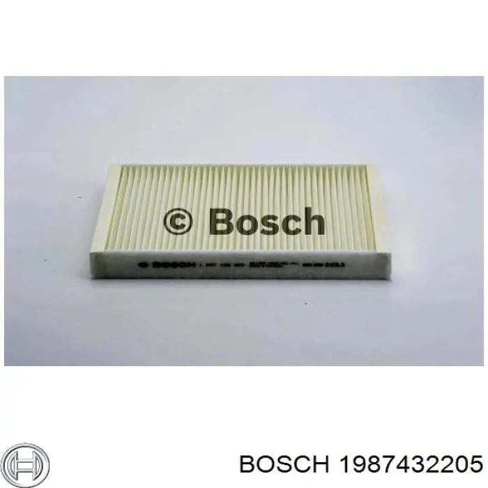 1987432205 Bosch filtro habitáculo