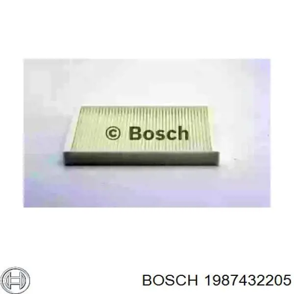 Filtro de polen Bosch 1987432205