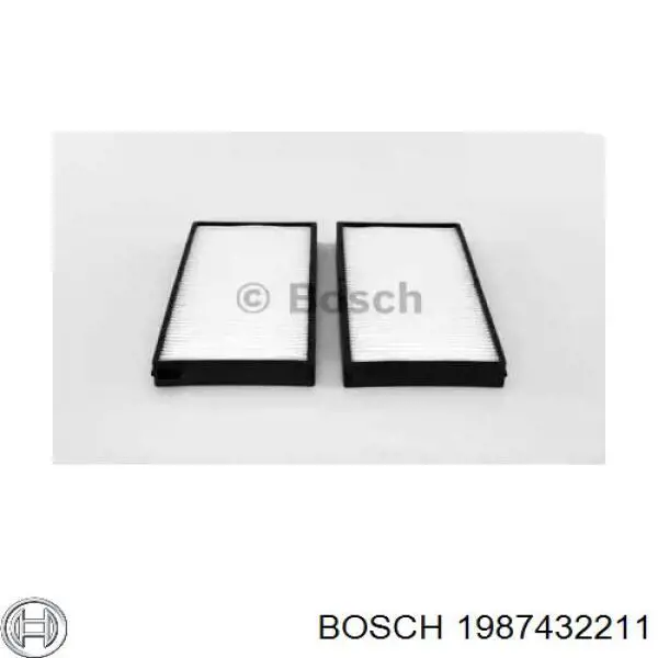 Filtro de cabina Bosch 1987432211 precio, desde 14,73 EUR
