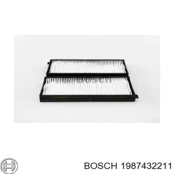 Comprar 1987432211 Bosch Filtro de aire del habitáculo