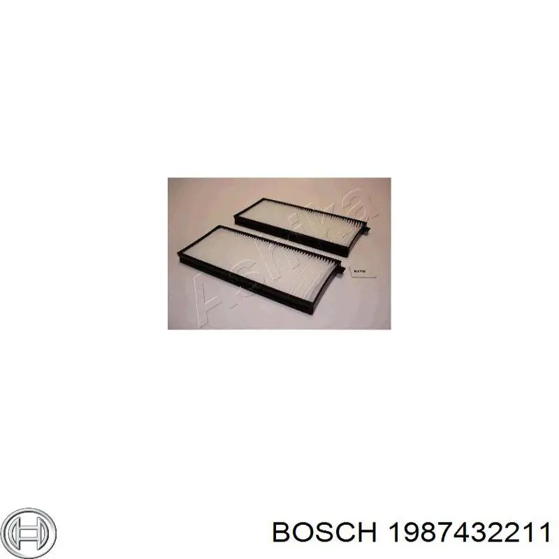 Filtro de habitáculo 1987432211 Bosch