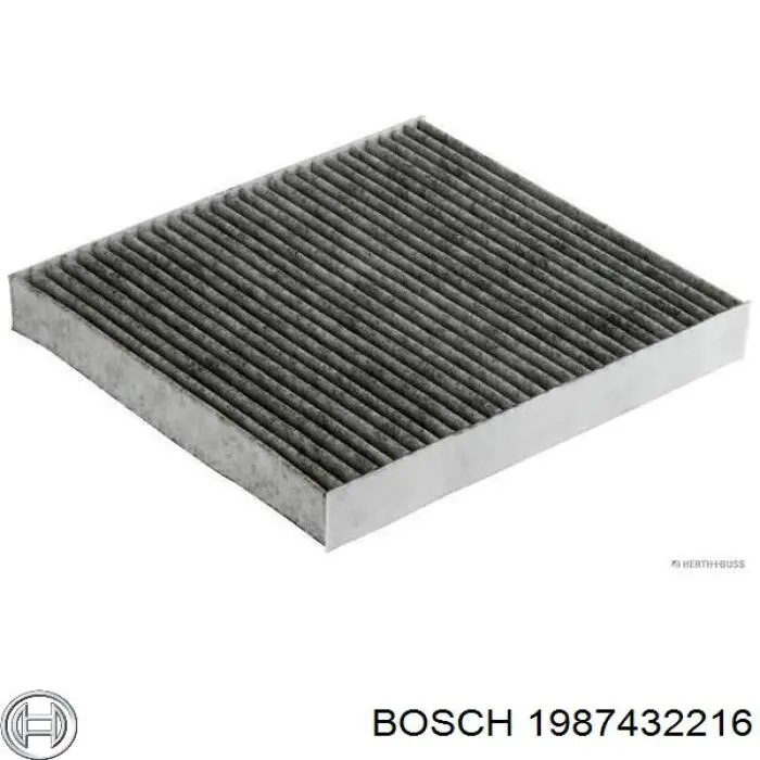 1987432216 Bosch filtro habitáculo