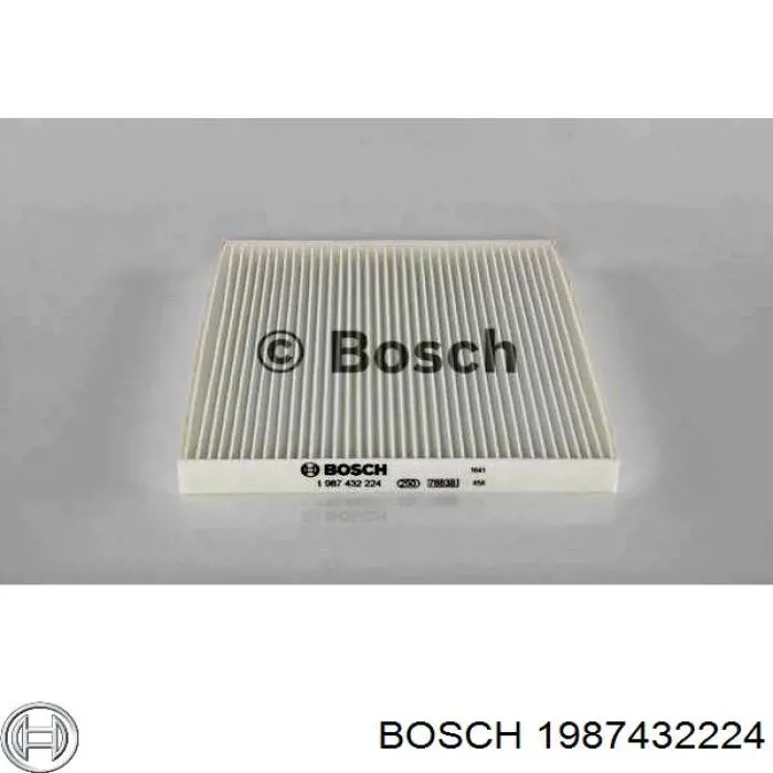 1987432224 Bosch filtro de habitáculo