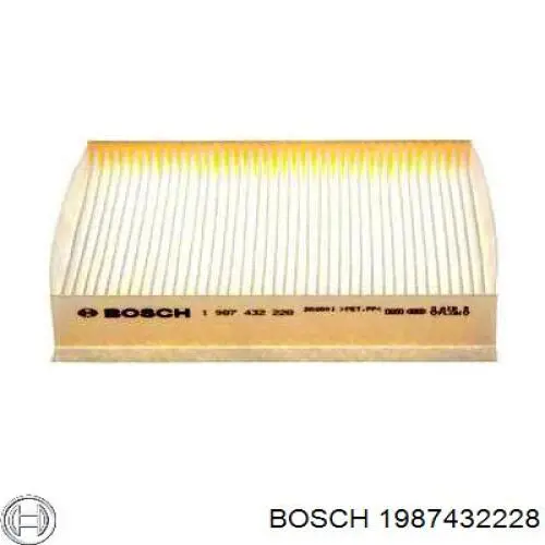 1987432228 Bosch filtro habitáculo
