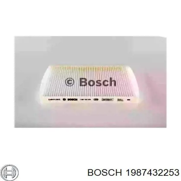 1987432253 Bosch filtro de habitáculo