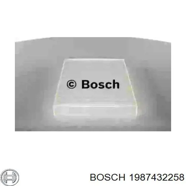 1987432258 Bosch filtro habitáculo