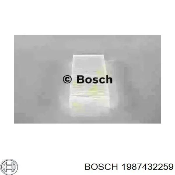 1987432259 Bosch filtro habitáculo