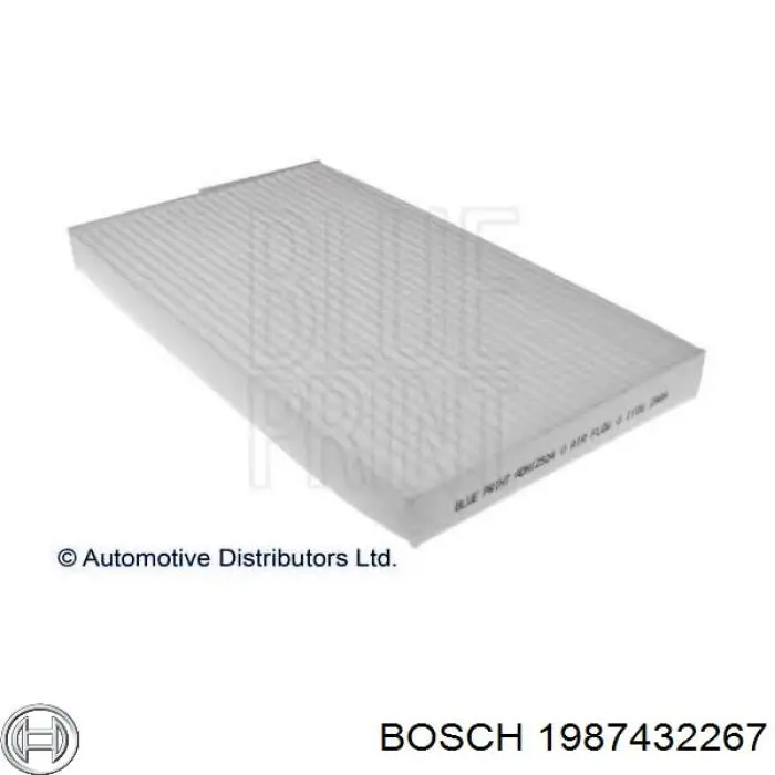 Filtro de habitáculo 1987432267 Bosch
