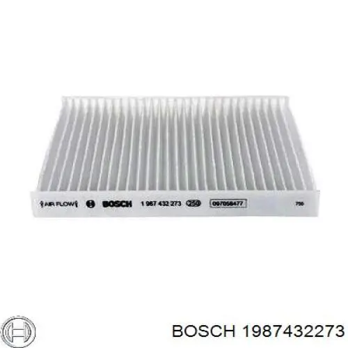 1987432273 Bosch filtro de habitáculo