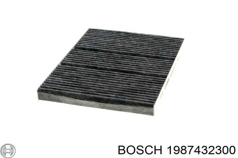 1987432300 Bosch Filtro antipolen
