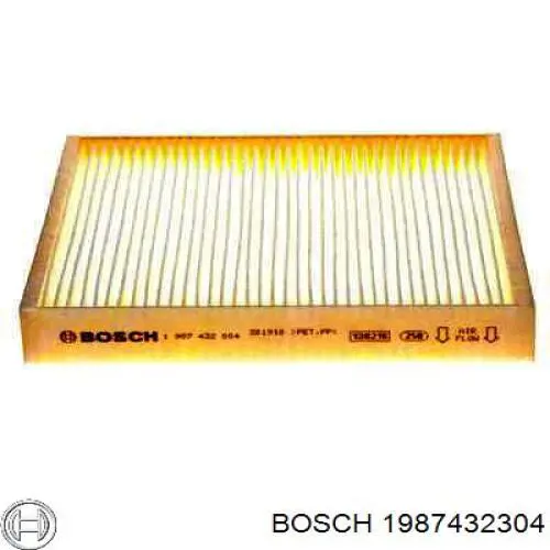 Filtro de polen Bosch 1987432304