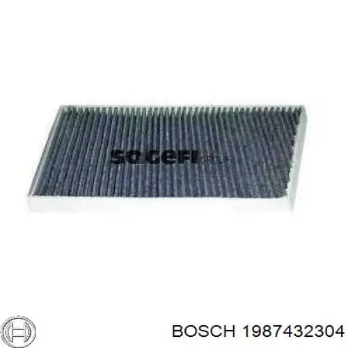 1987432304 Bosch Filtro antipolen