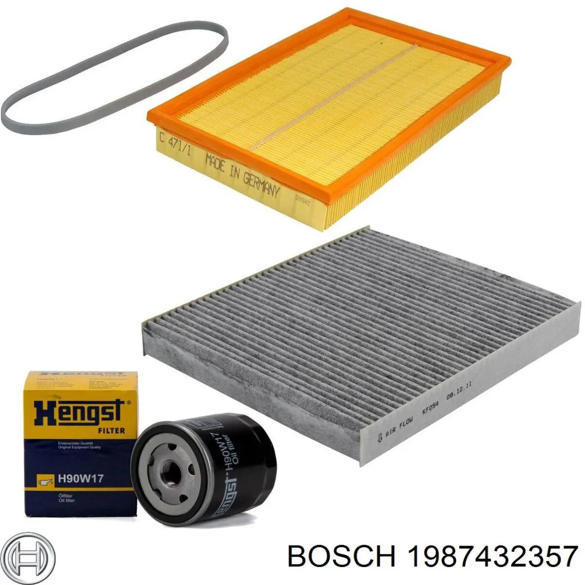 Filtro de habitáculo 1987432357 Bosch