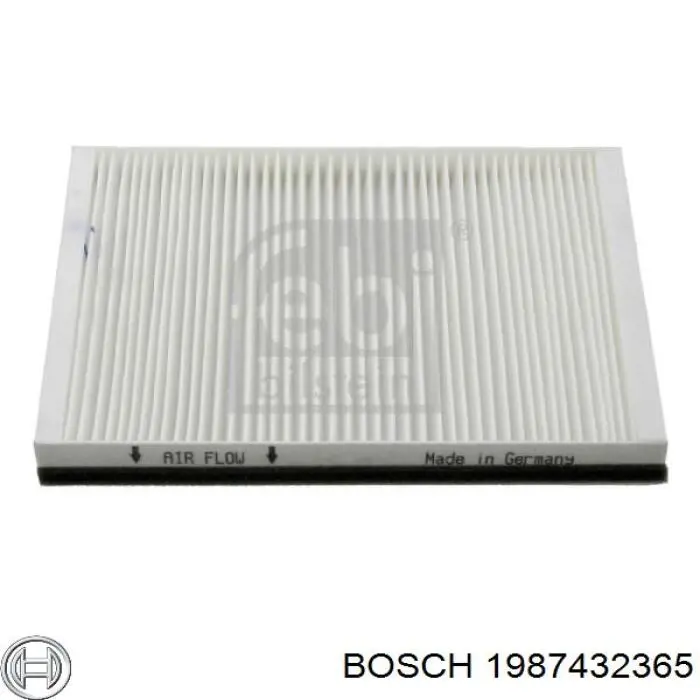 Filtro de cabina Bosch 1987432365 precio, desde 14,90 EUR