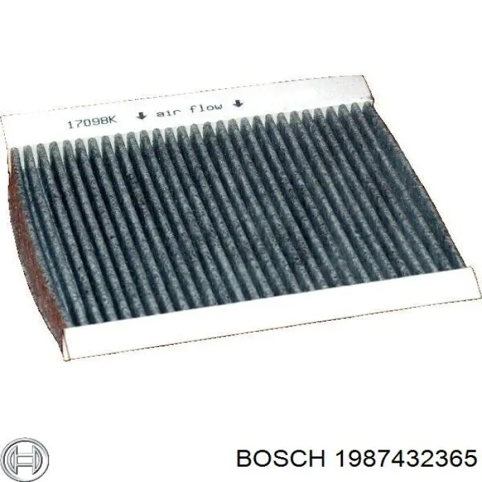 1987432365 Bosch Filtro antipolen