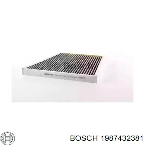 Filtro de cabina Bosch 1987432381 precio, desde 54,30 EUR