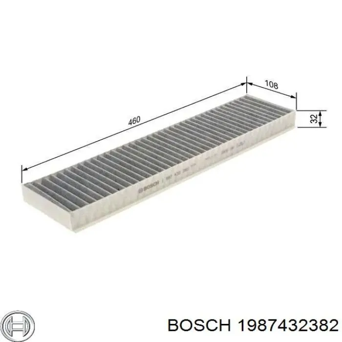 1987432382 Bosch filtro habitáculo