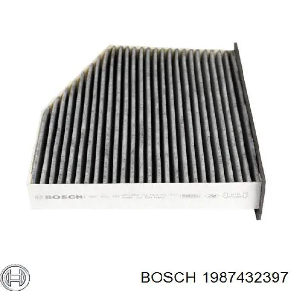 Filtro de cabina Bosch 1987432397 precio, desde 9,80 EUR