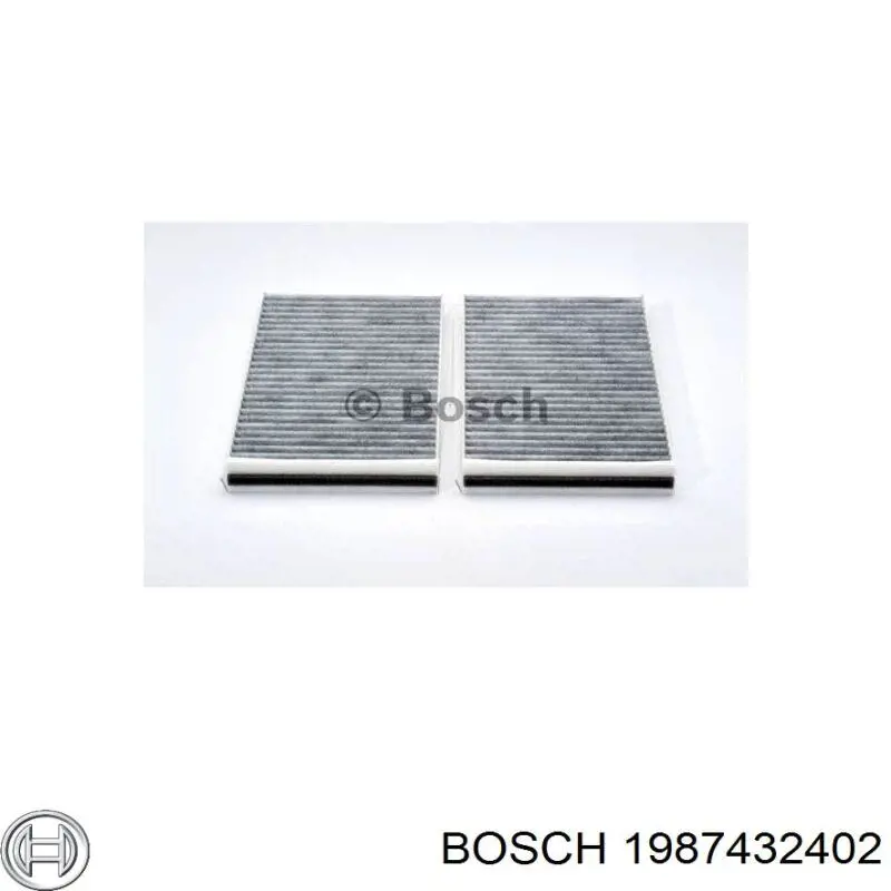 Filtro de polen Bosch 1987432402