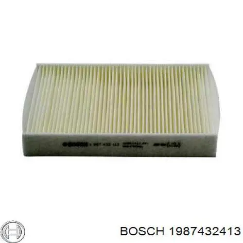 Filtro de polen Bosch 1987432413