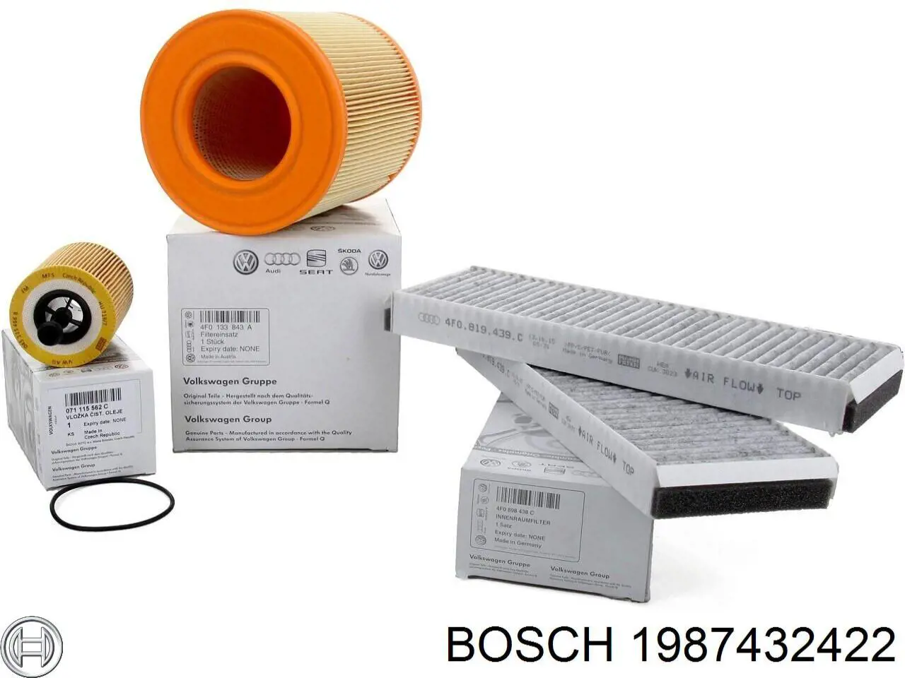 Filtro de habitáculo 1987432422 Bosch