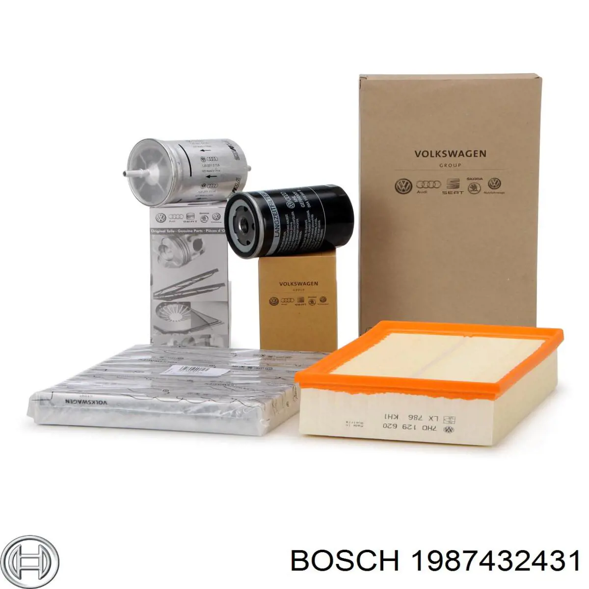 Filtro de polen Bosch 1987432431