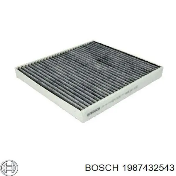 1987432543 Bosch filtro habitáculo
