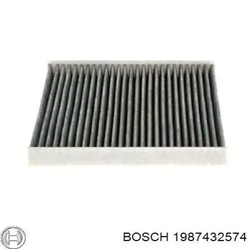1987432574 Bosch filtro habitáculo