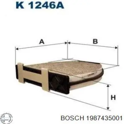 1987435001 Bosch Filtro antipolen