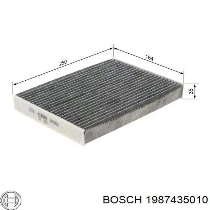 Filtro de habitáculo CAF228901 Open Parts