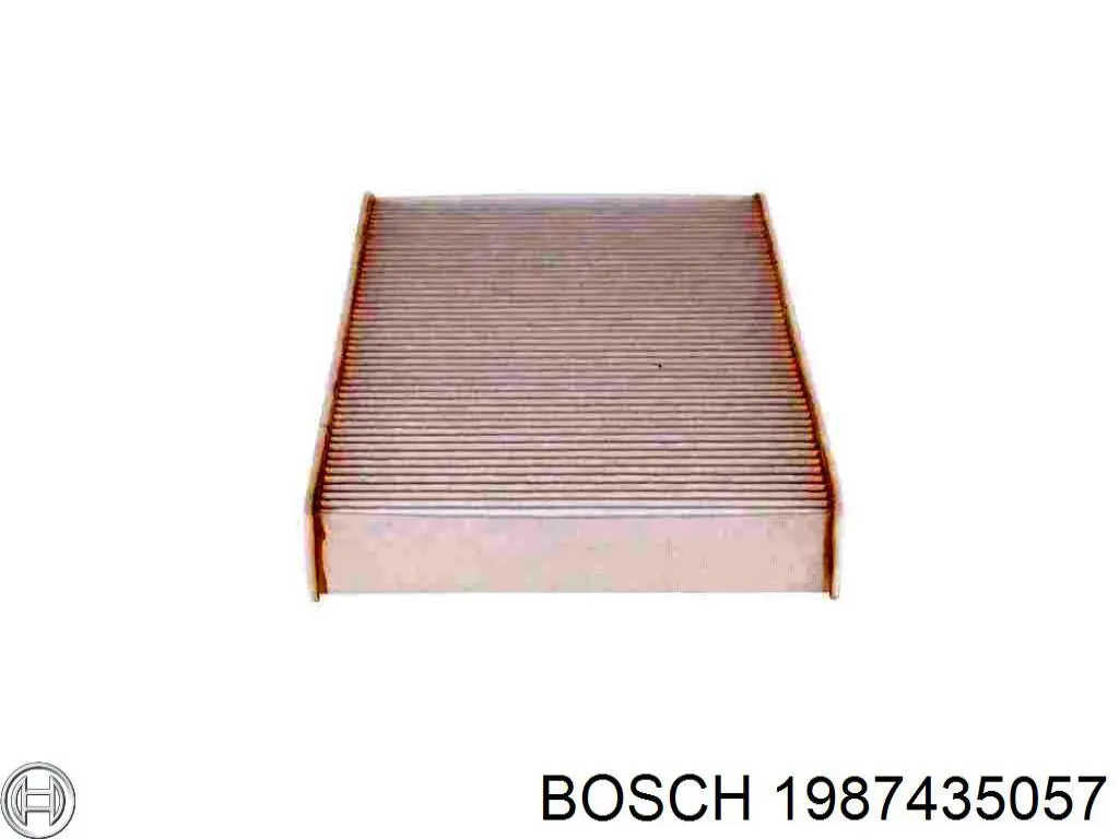 1987435057 Bosch filtro de habitáculo