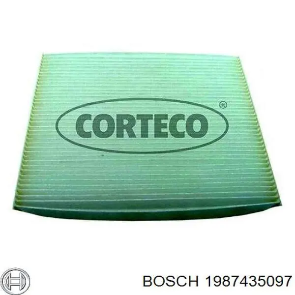 Filtro de cabina Bosch 1987435097 precio, desde 10,08 EUR