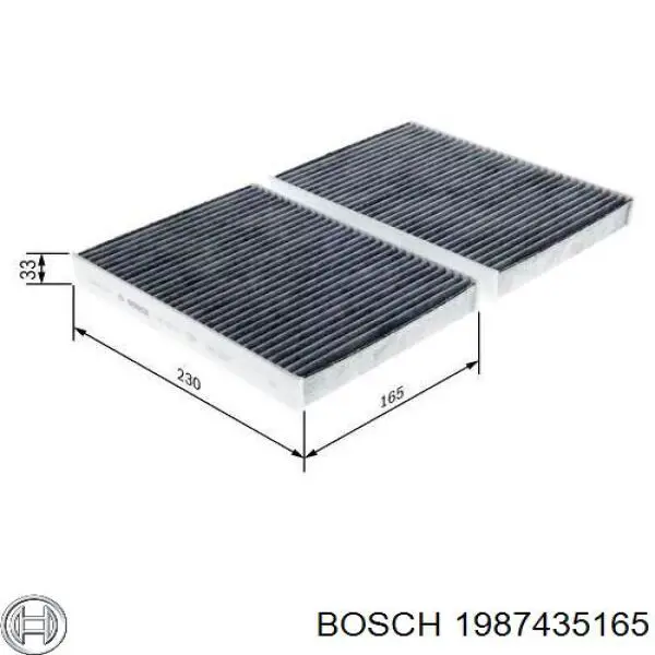Filtro de polen para Volvo XC40  (536)