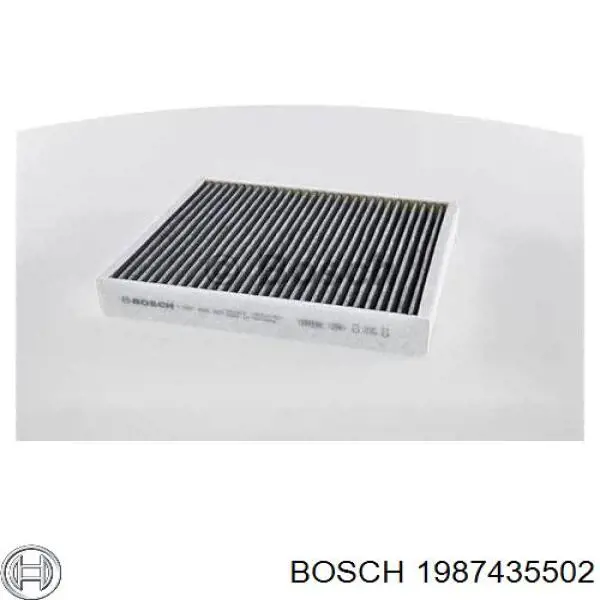 Filtro de polen Bosch 1987435502