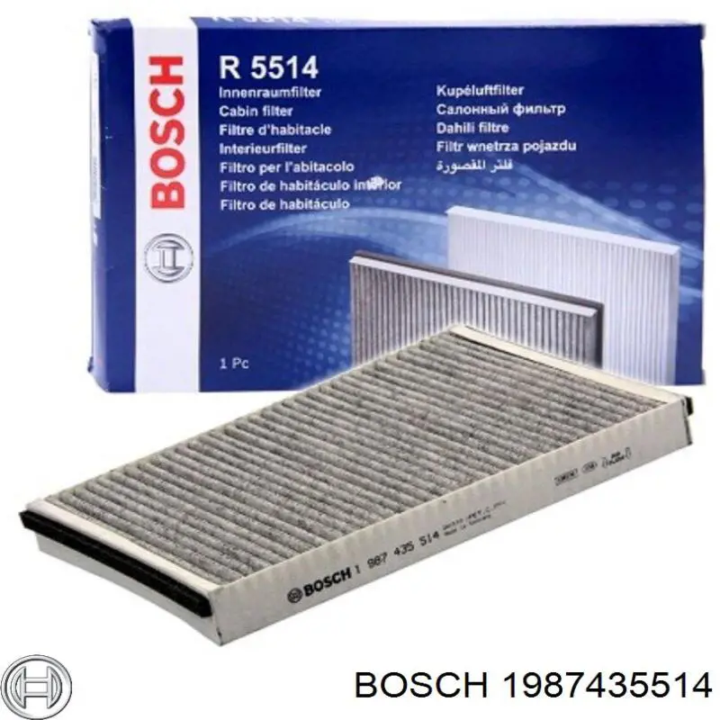 1987435514 Bosch filtro habitáculo