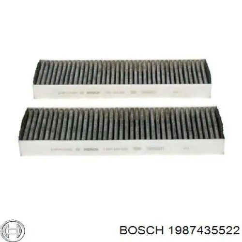 1987435522 Bosch filtro habitáculo