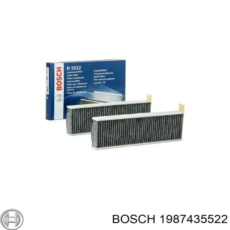Filtro de polen Bosch 1987435522