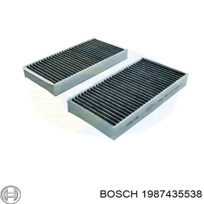Filtro de cabina Bosch 1987435538 precio, desde 39,40 EUR