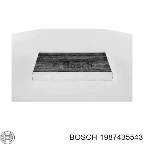 1987435543 Bosch filtro de habitáculo