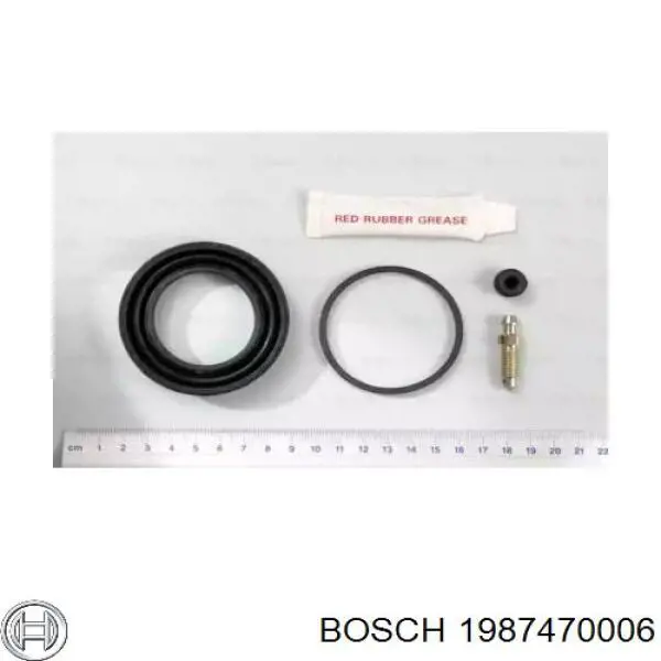 Kit de reparación, pinza de freno delantero Bosch 1987470006 precio, desde 9,18 EUR
