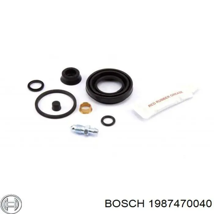 Comprar 1987470040 Bosch Juego de reparación, pinza de freno trasero