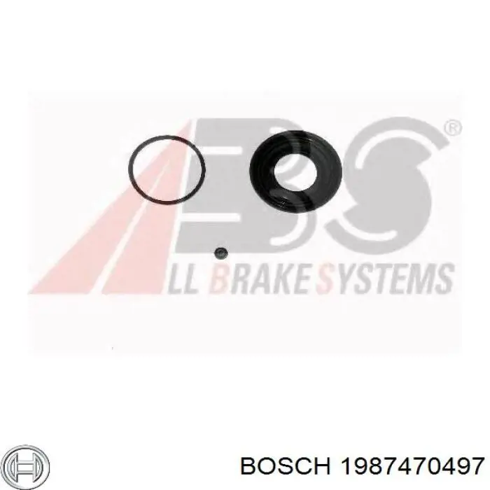 1987470497 Bosch juego de reparación, pinza de freno delantero
