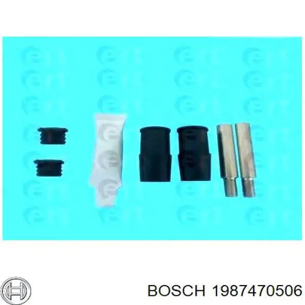 Juego de reparación, pinza de freno delantero Volvo V40 525, 526