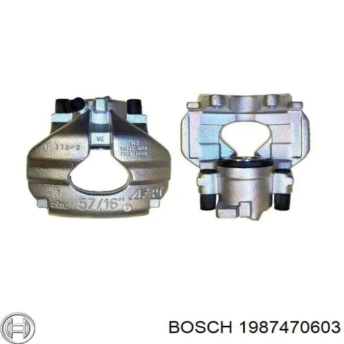 Juego de reparación, pinza de freno delantero Volvo V40 525, 526